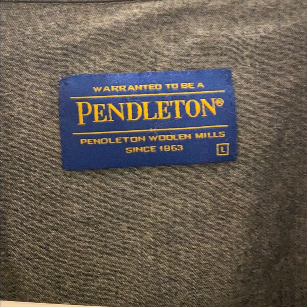 Pendleton Hitch Denim Snap Button Down - image 3